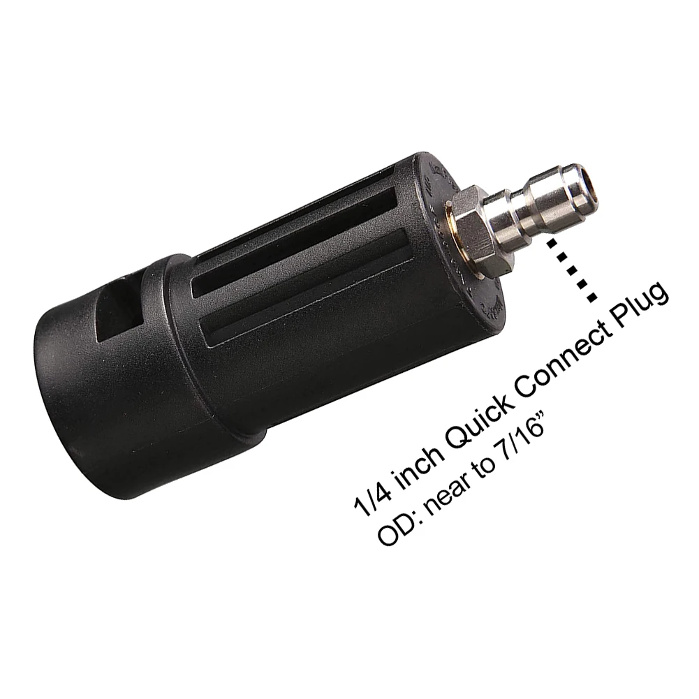 Questo adattatore Premium prevede compatibilità tra vari accessori e la tua fiducia per apparecchiature di lavaggio elettriche