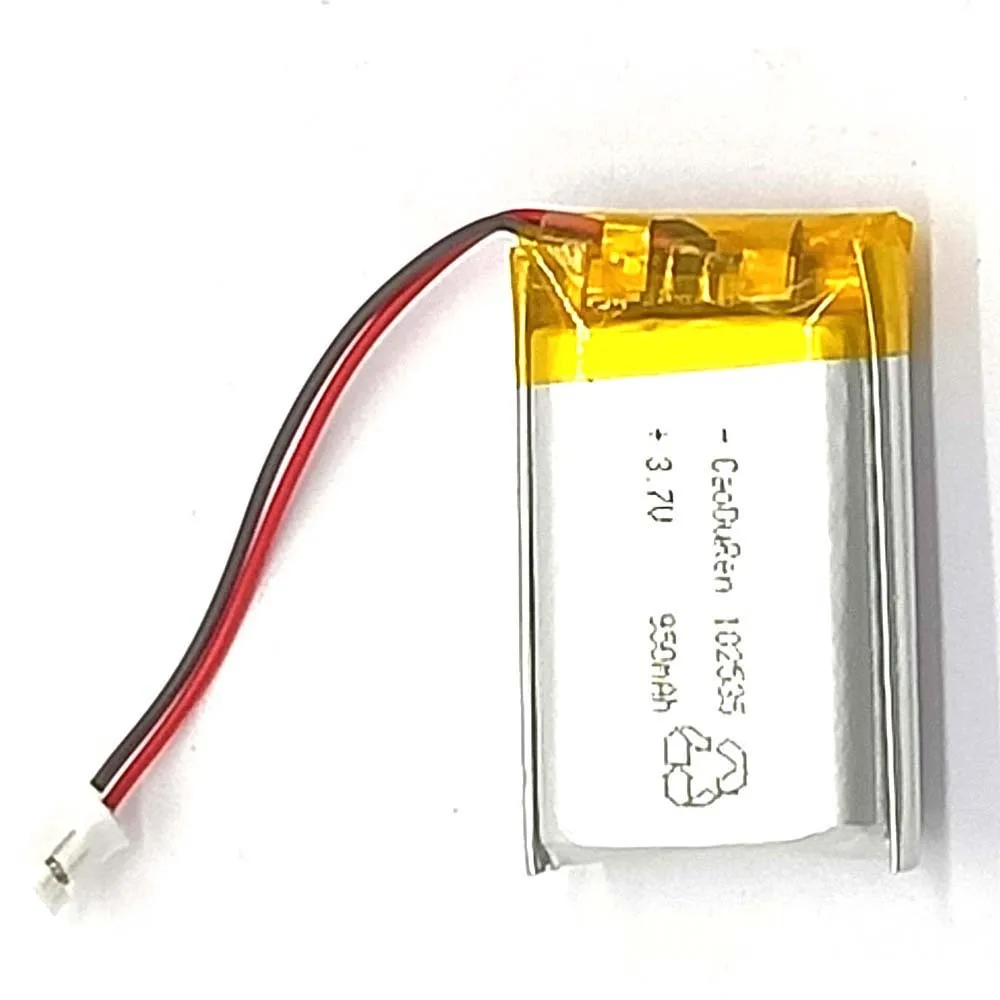 Rechargeable 3.7V 950Mah 102535   Polymer Ion Battery For SMART WATCH TABLET CAMERA POWER BANK CHARGING TREASURE POWER GPS MP3