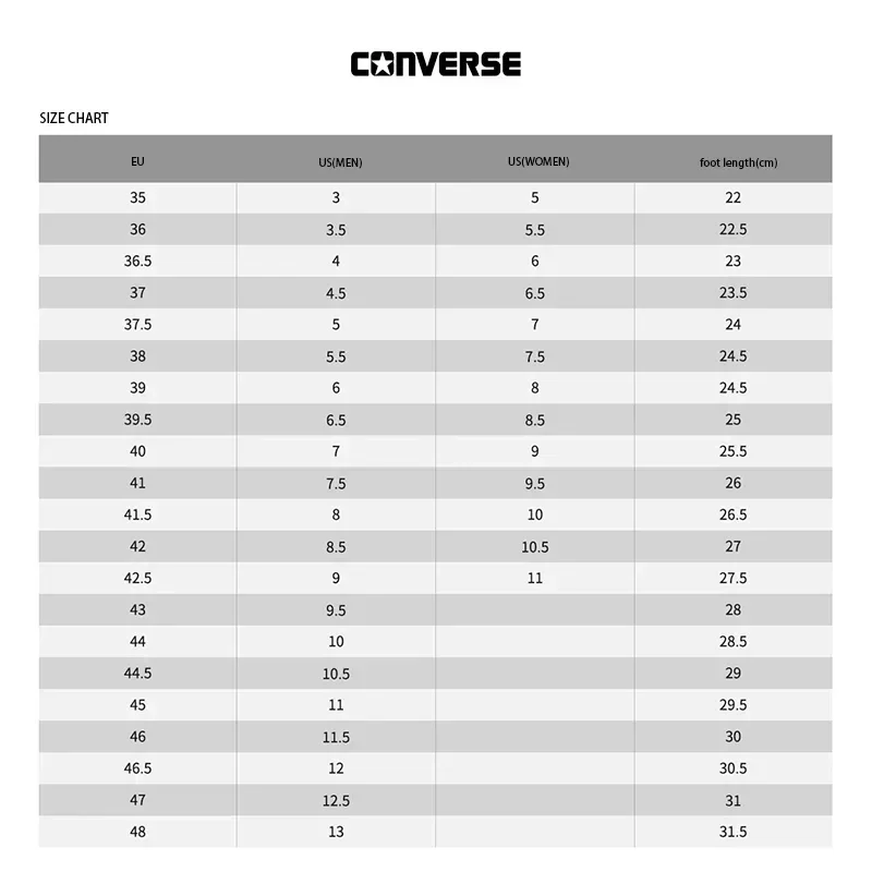 Converse 1970s Chuck Taylor All Star X CDG Low masculino e feminino branco cano baixo sapatos casuais