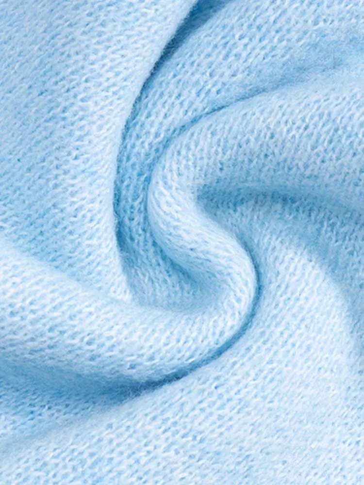 Top da donna in lana con cappuccio e coulisse in stile pigro, elegante e versatile, casual e alla moda per ridurre l'età