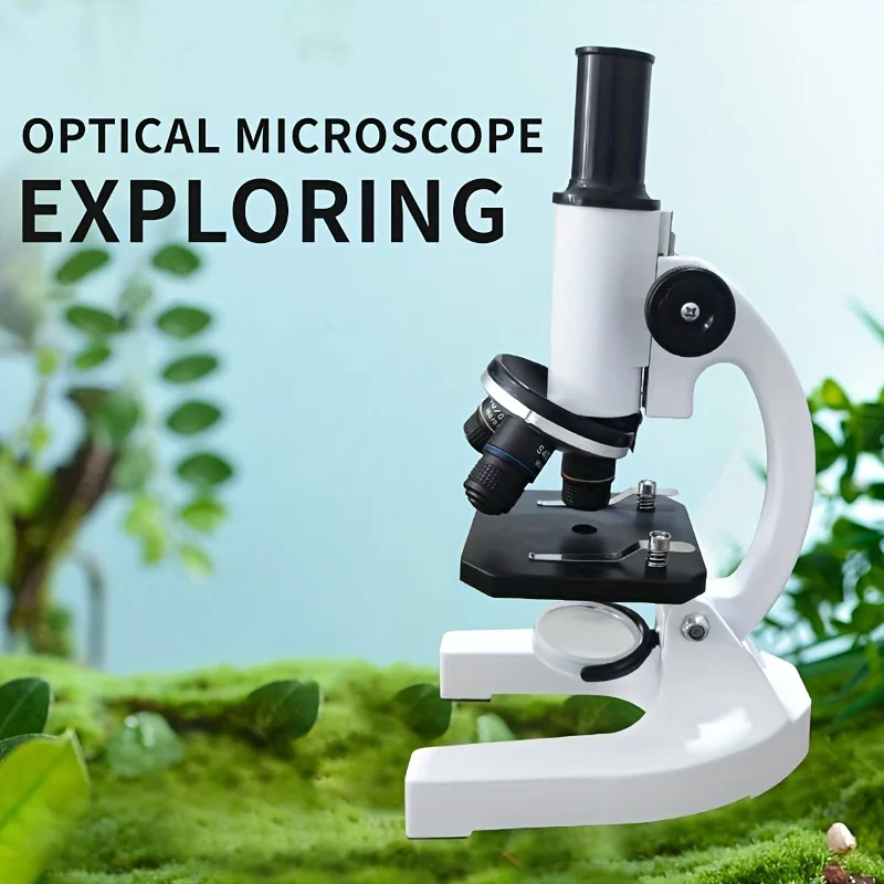 Biological Optical Metal Desktop Microscope, Suitable For Children And Beginners, Birthday Gift
