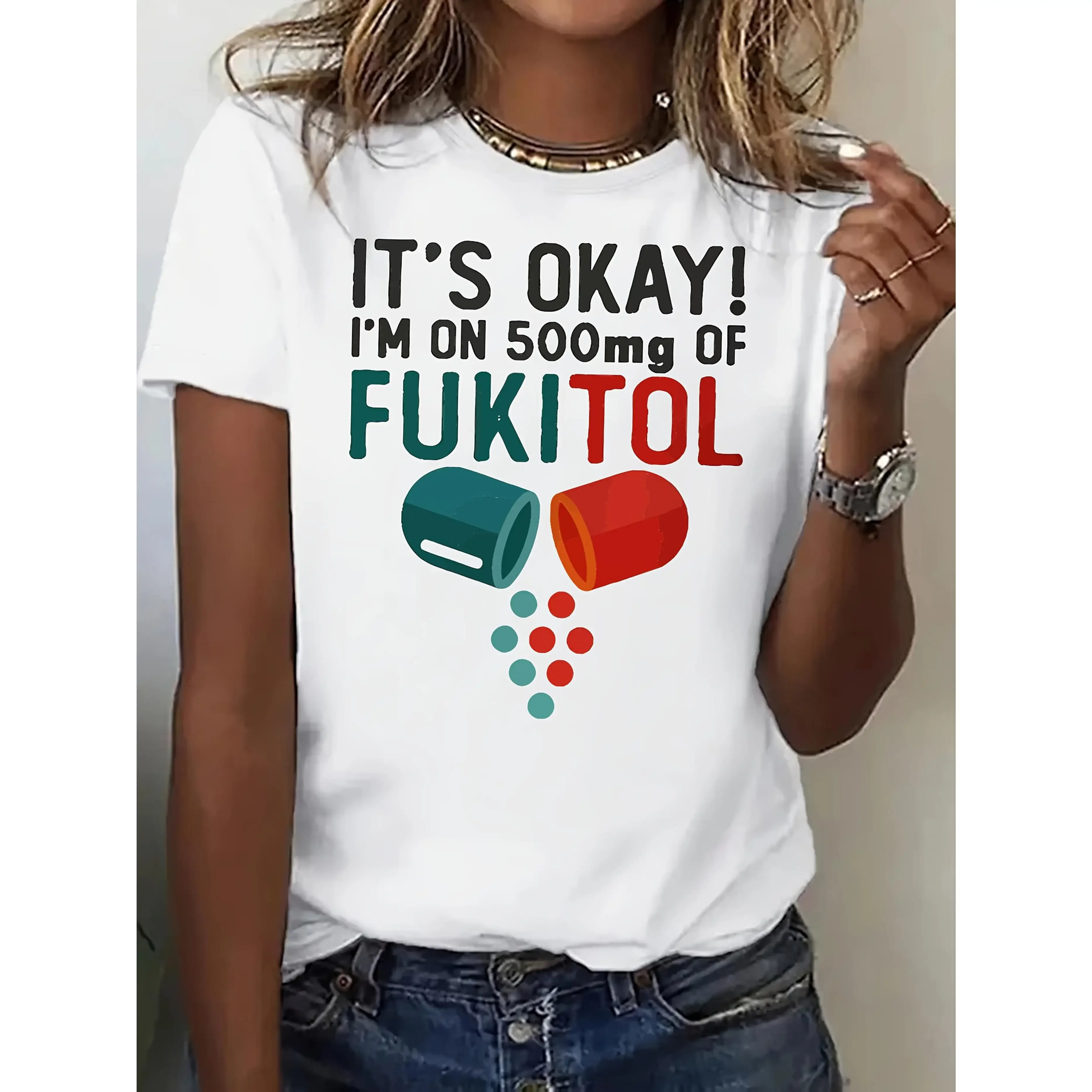 

Women's Comfortable & Breathable Short Sleeve Shirts Womens Casual Graphic Tees Fashion Pattern Tops
