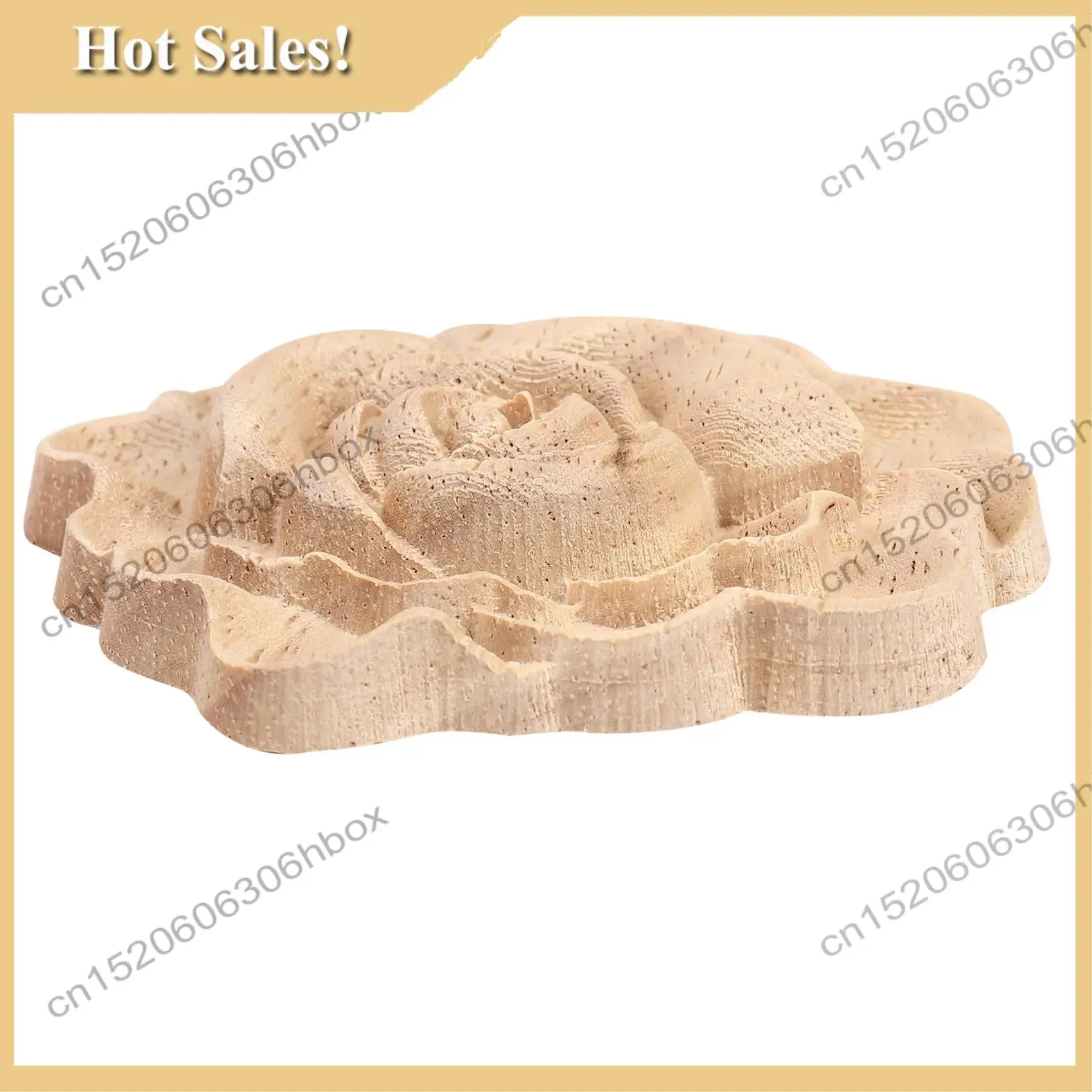 -HOPE 家具木彫りアップリケヴィンテージ航海装飾キャビネットドアソリッドデカール花柄彫刻木製