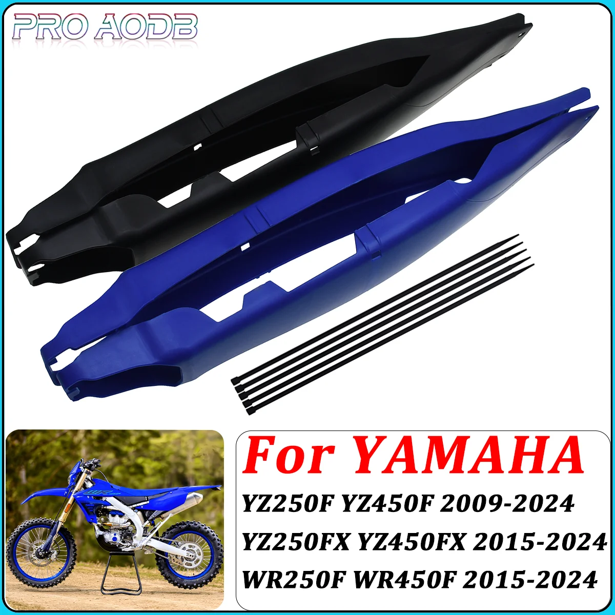 

2024 Motorcycle Swingarm Swing Arm Protector For YAMAHA YZ250F YZ450F YZ250FX YZ450FX WR250F WR450F 2009-2022 2023 Dirt Bike
