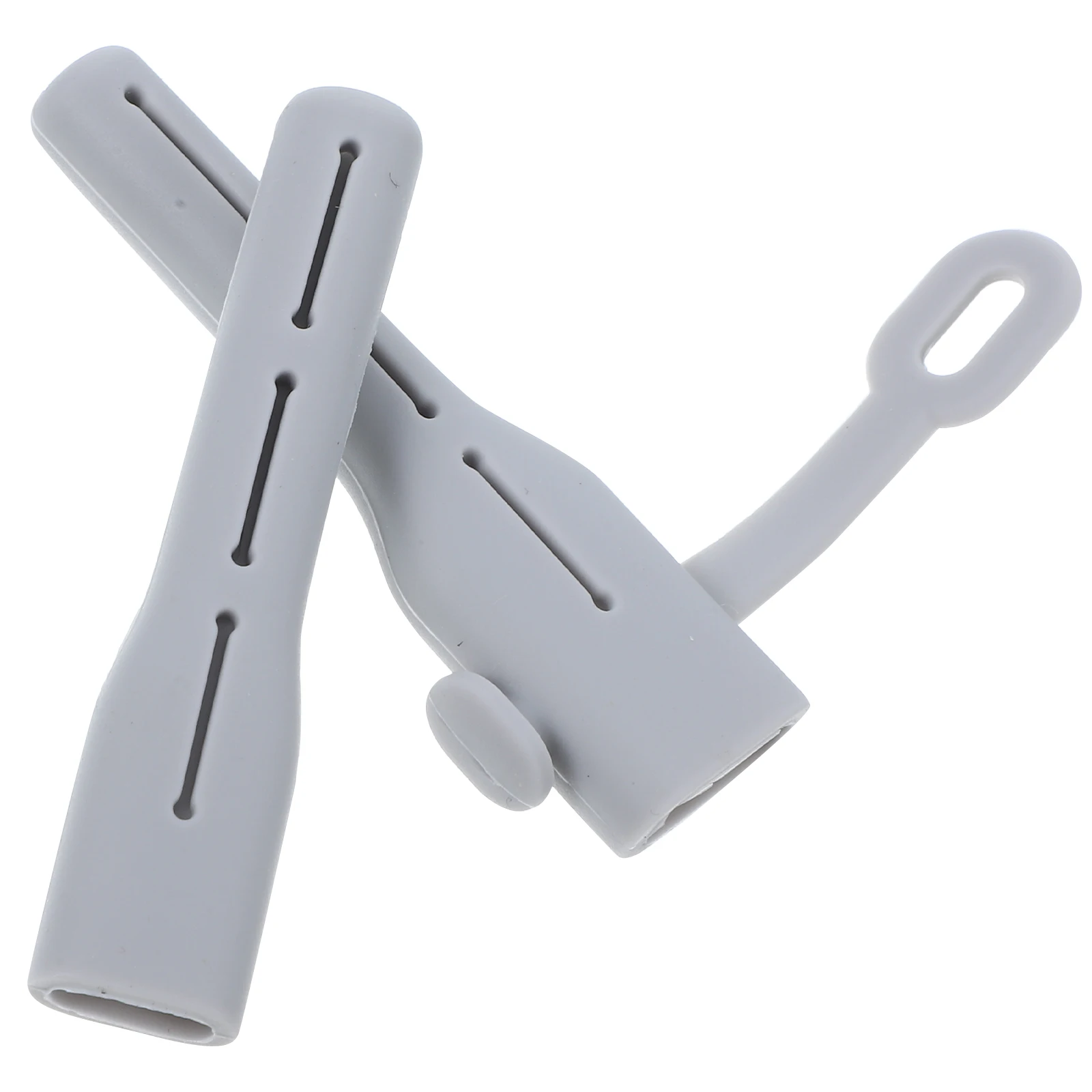 

2pcs Silicone Cable Protectors Durable Data Line Protective Covers Flexible Built-In Groove For Cord Protection Cable