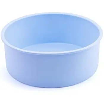 4 6 8 10 Inch Round Shape Mold Silicone Small Cake Baking Pan Mousse Fondant Cylinder…