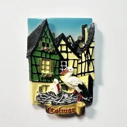 France Fridge Magnets Saint Tropez Alsace Colmar Travelling Souvenirs Wedding Birthday Gifts Photo Wall Magnetic Stickers