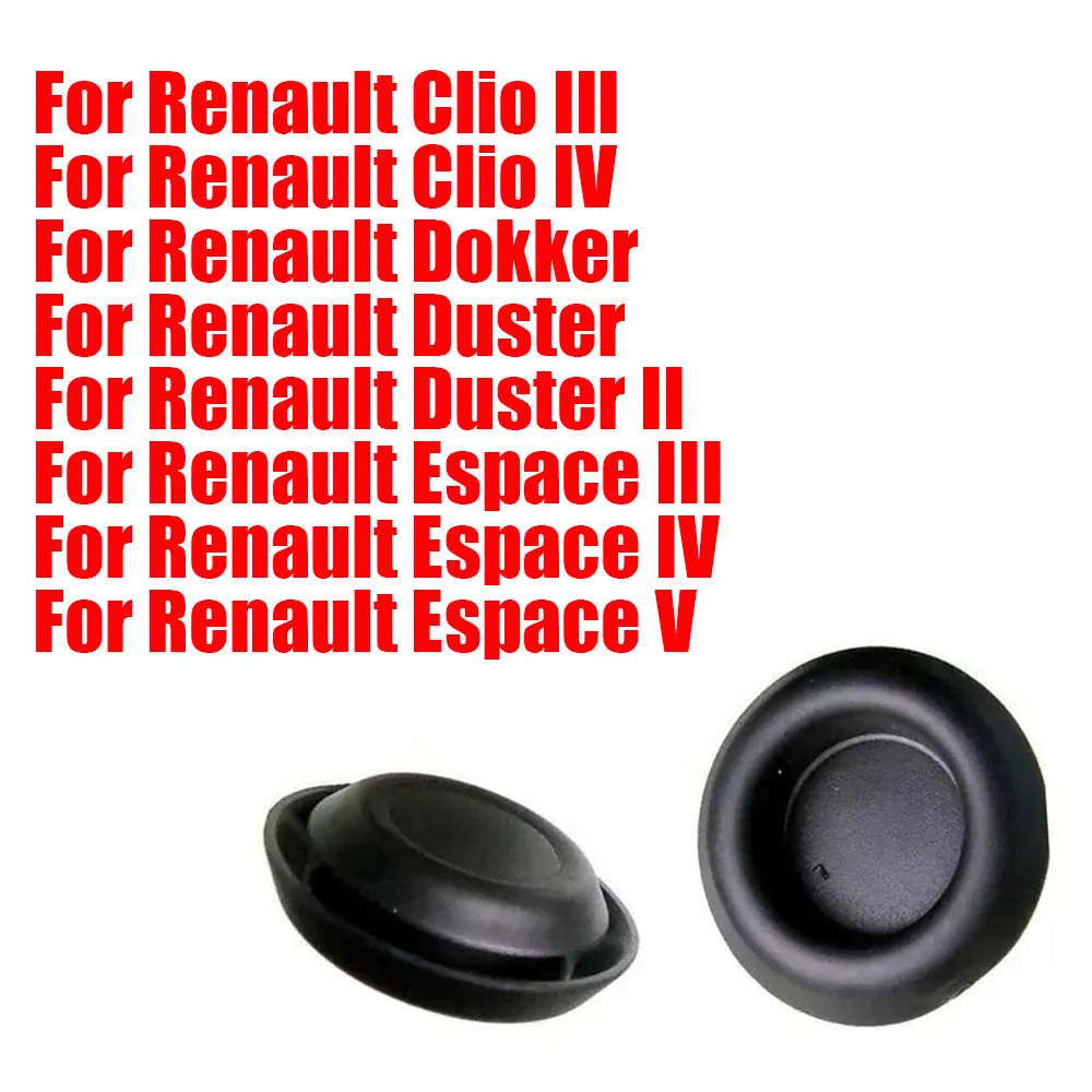 10x Car Door Hole Cover Rubber Stopper 7703074604 for Renault Clio Duster Espace Door Lock Plug Stoppers