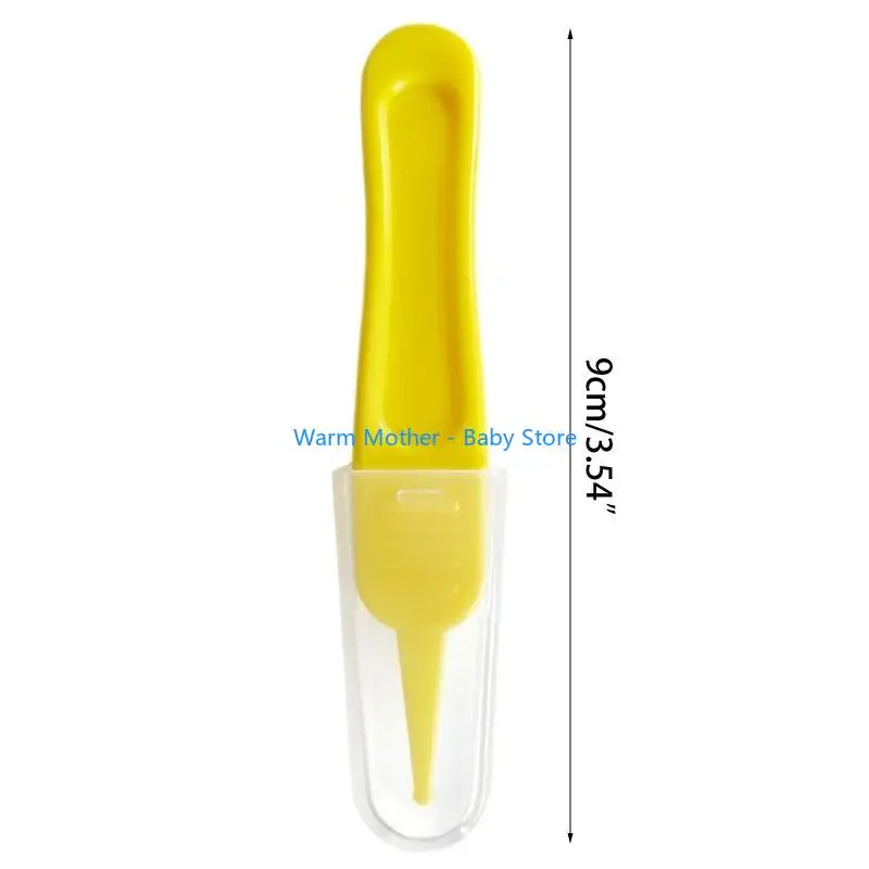 ملقط أنف الطفل ملقط تنظيف الأنف مستدير لرأس الطفل الأنف Booger المنتقى الأذن نظافة كليب أداة إزالة شمع الأذن 57QE #6