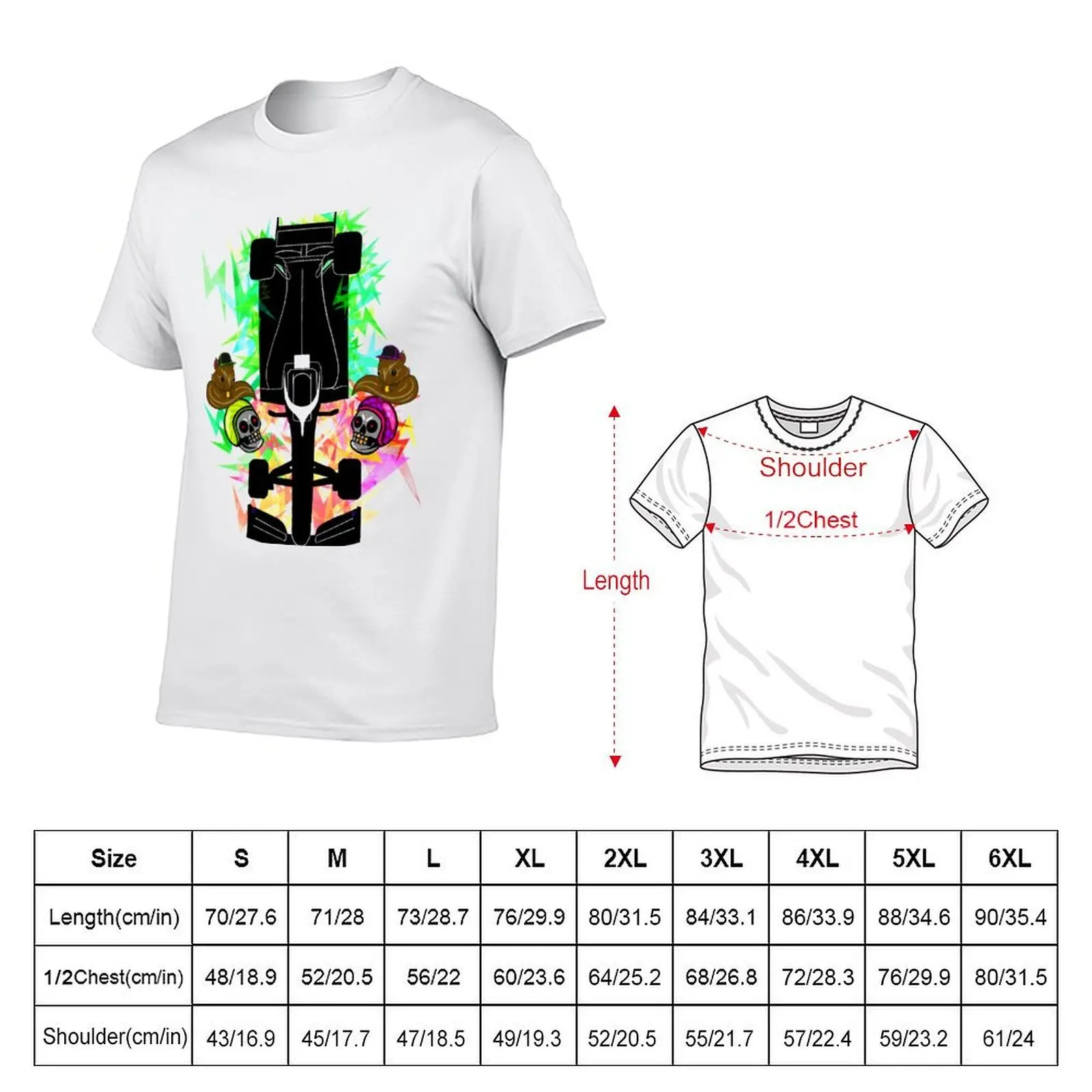 Squirrel team racing T-Shirt man t shirt heavy cotton t shirt custom print T-Shirt
