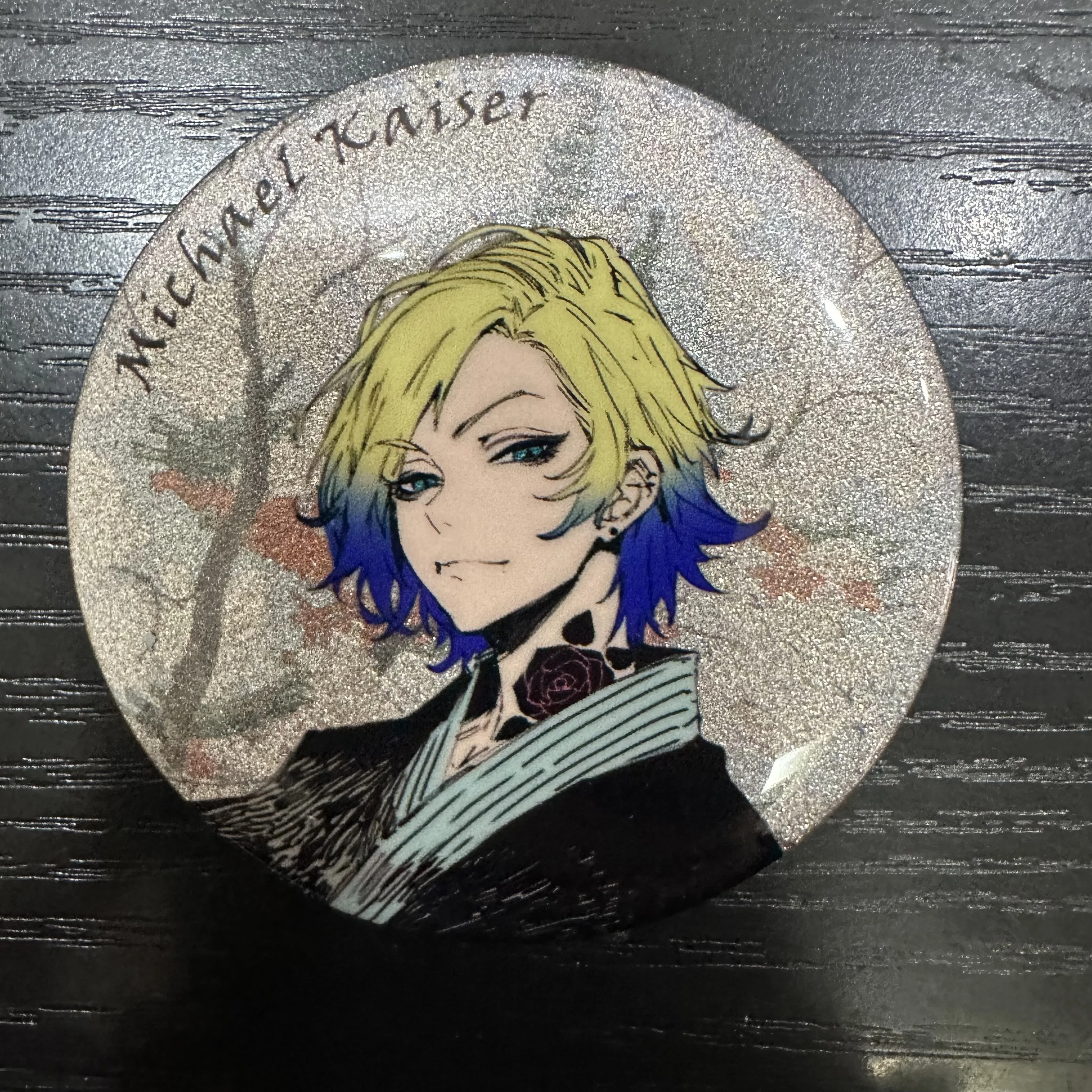 Anime BLUE LOCK Figure Michael Kaiser Isagi Yoichi Cosplay Cute Cartoon Metal Badge Kawaii Bag Pins Fans Xmas Gifts Brooch