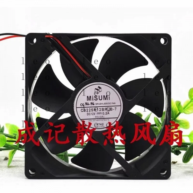 

CC for MiSUMi C9225H12BPLB-7 9025 DC12V 0.2A 9CM 2-Wire Cooling Fan