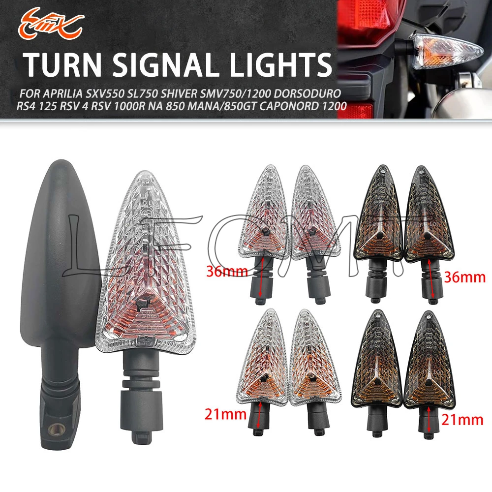 

Motorcycle Turn Signal Indicator Light Blinker Lamp For Aprilia RS4 125 RSV 4R 1000R SXV550 SL750 Shiver SMV 750 1200 Dorsoduro