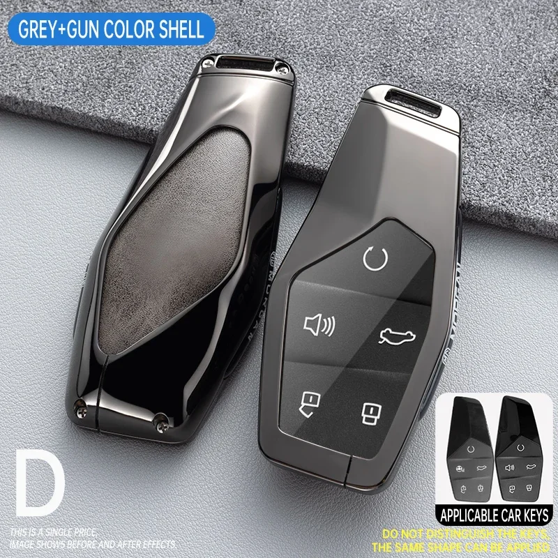 Car Key Case Bag For MG ONE 2022 2023 2024 Keyless Entry Smart Remote Key Protection Shell