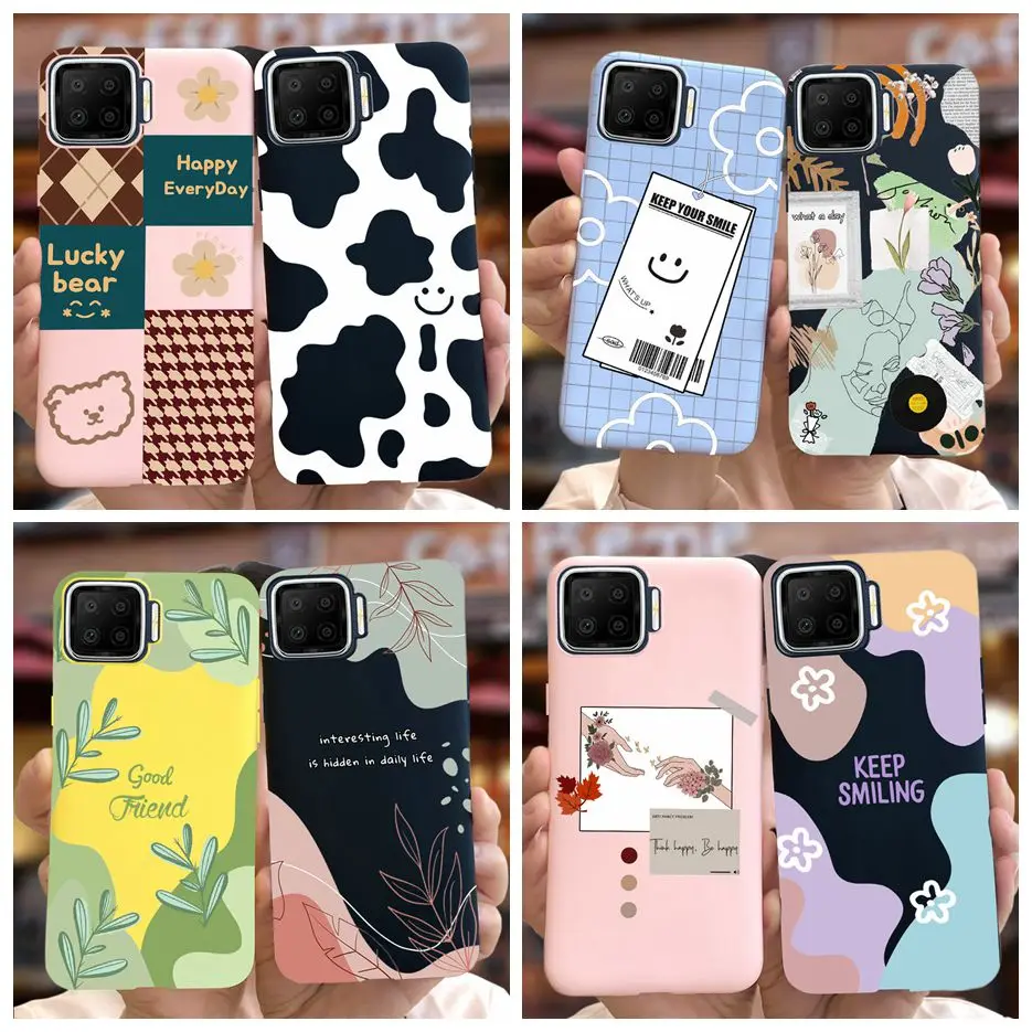 For Oppo A73 Case Oppo A93 Luxury Art Painted Cover Soft Silicone TPU Phone Case For Oppo A73 A 73 93 OppoA73 OppoA93 Back Cover