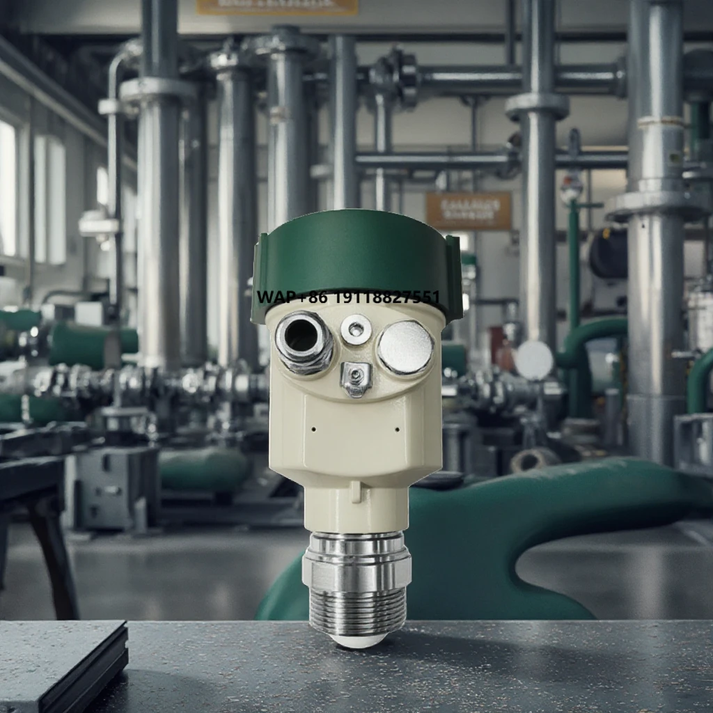 

80GHz Industrial Radar Level Gauge - High Accuracy Level Sensor, Small Lens, IP68, 4-20mA Output (CE/ATEX Certified)