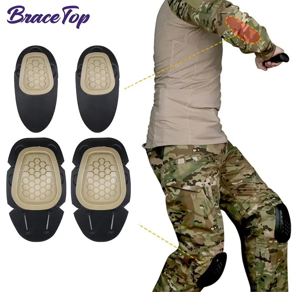 4Pcs/Set Cycling Knee Brace Elbow Pads Collision Avoidance,Protector Gear for Skate Roller Blading Inline Skating Scooter Riding