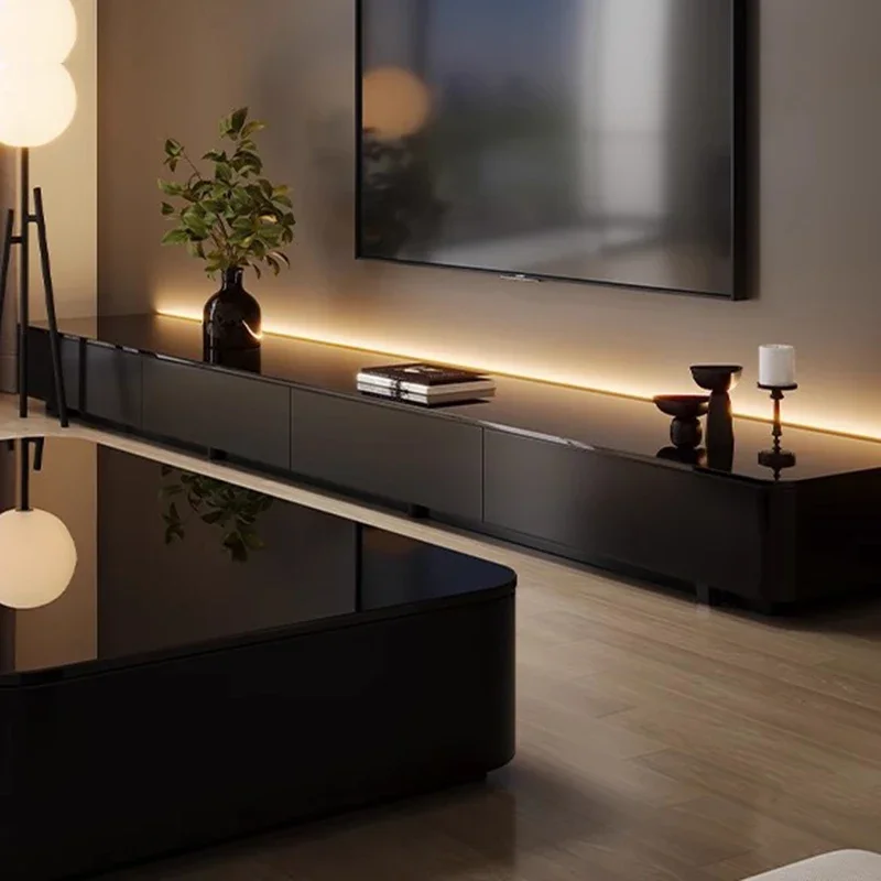 

Storage Luxury Tv Stands Wood Monitor Cabinets Modern Living Room Tv Table Aesthetic Minimalist Archivadores Italian Furniture