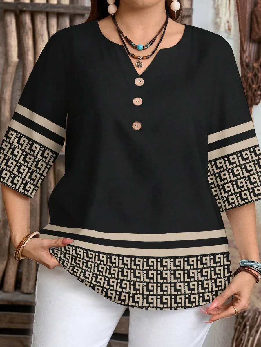 Thumbnail 3 - #80 Trending Womens Plus Size Tops Right Now