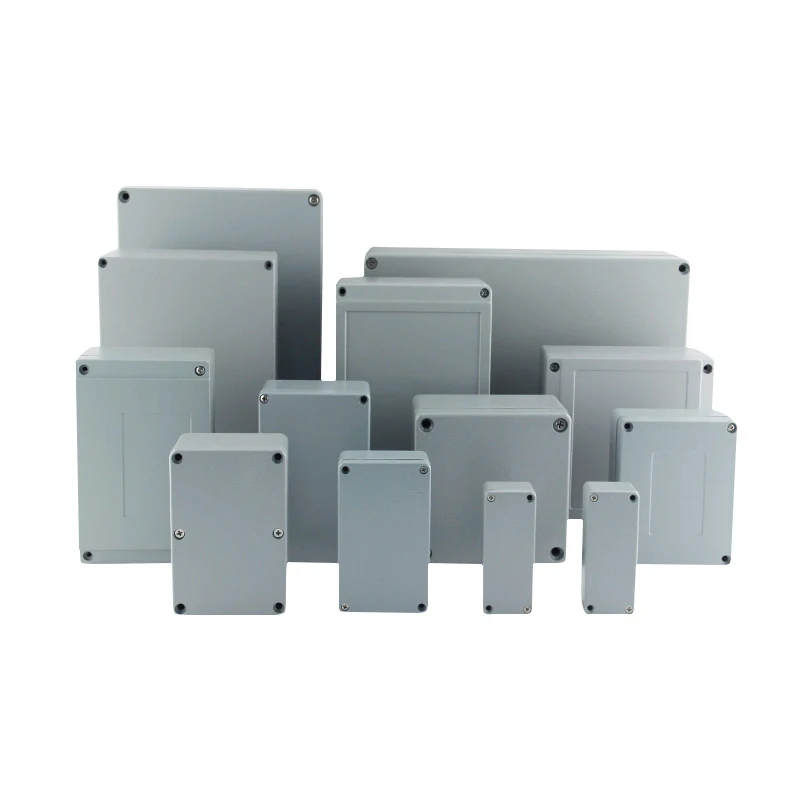 Explosion-proof Waterproof Aluminum Enclosure IP67 Project Instrument Boxes Outdoor Junction Box