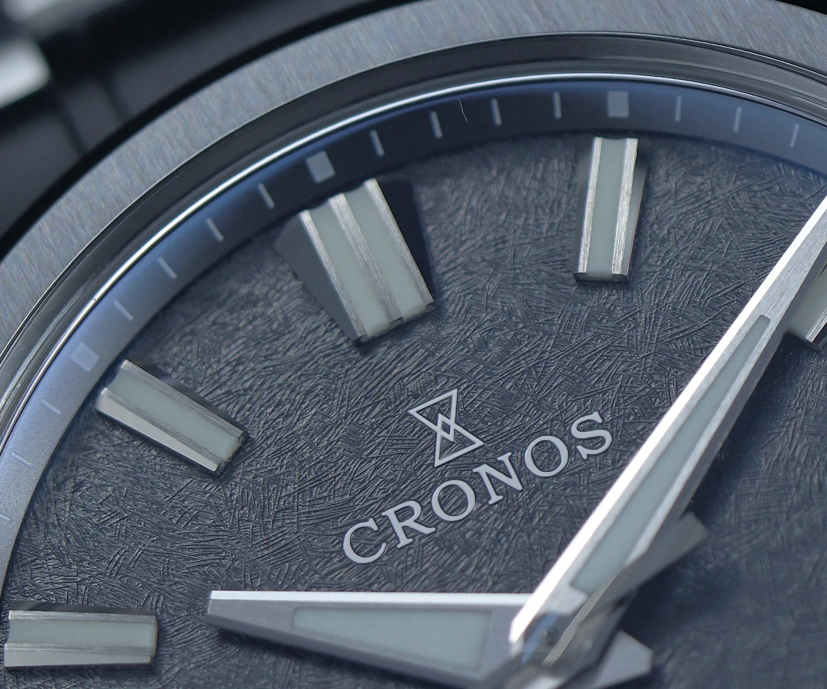Cronos Men Watch 39mm Automatic Wristwatches White Dial Solid Links Sapphire 10 ATM L6037M