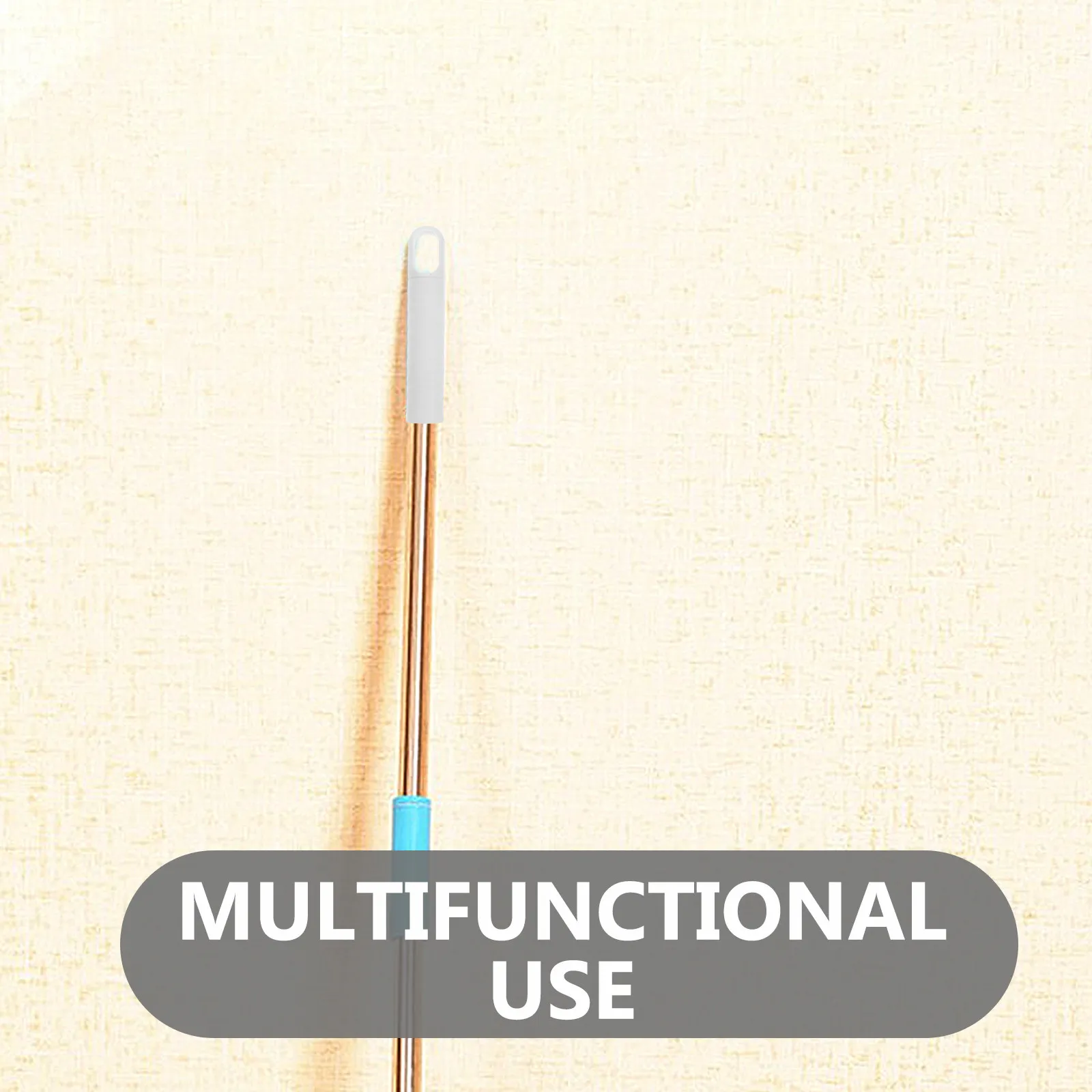 

4Pcs Mop Handle End Cap Set - Anti-Slip Broom Rod Grip Covers with Textured Ergonomic Design for Home and Commercial Cleaning