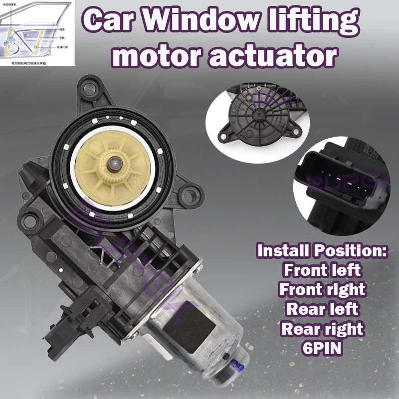 

82460/82450/83460/83450G4010 для Hyundai i30 III 2018-2024 годов, привод двигателя подъема окна автомобиля, запасные части, оригинальные FL FR RR RL
