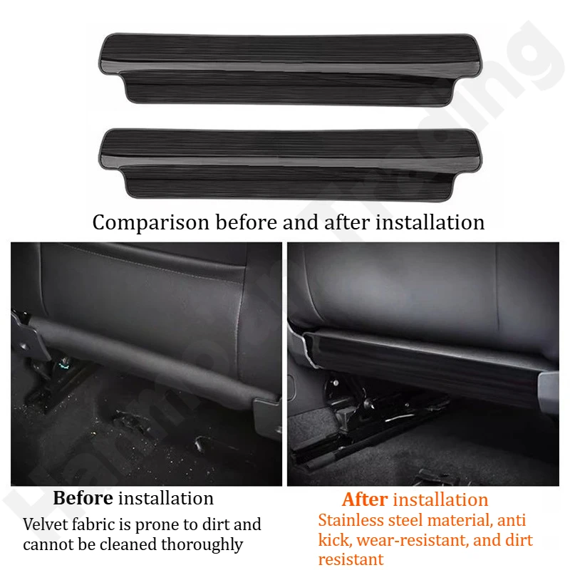 

for Volkswagen Teramont/Atlas Cross Sport 2017~2025 Seat anti kick pad/rear anti kick plate/modified accessories