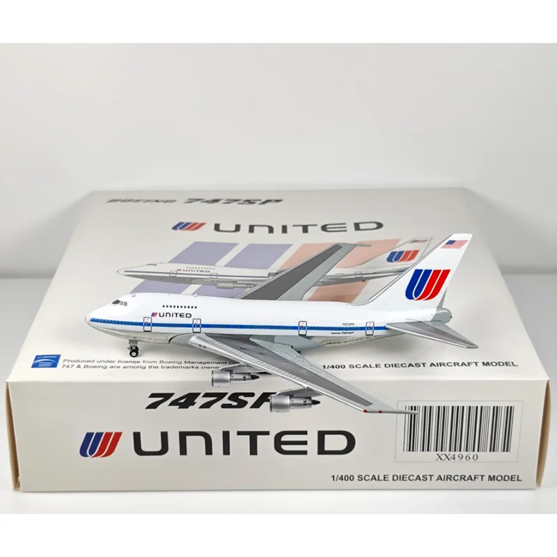 

JC Wing масштаб 1/400 United Airlines B747SP N532PA литая под давлением модель самолета из сплава Коллекционный декоративный предмет