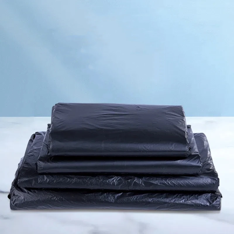 Large-capacity Black Thicken Garbage Bag Hotel Shopping Mall Hospital Factory Sanitation Garbage Bag Strong Load-bearing Durable