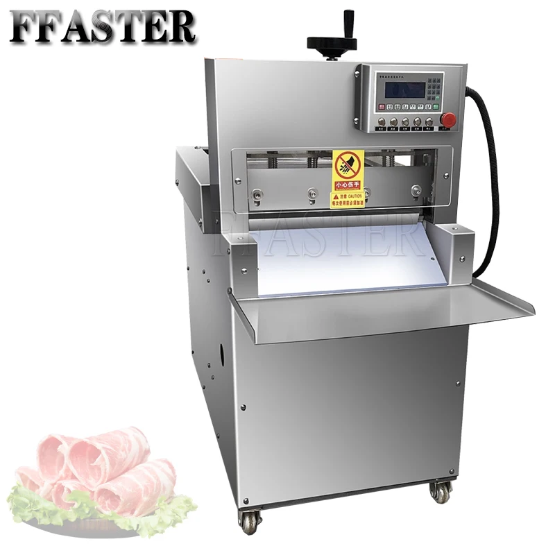 Industrial Fast Speed Automatic Bacon Slicer Frozen Meat Slicing Machine Meat Cutter Price