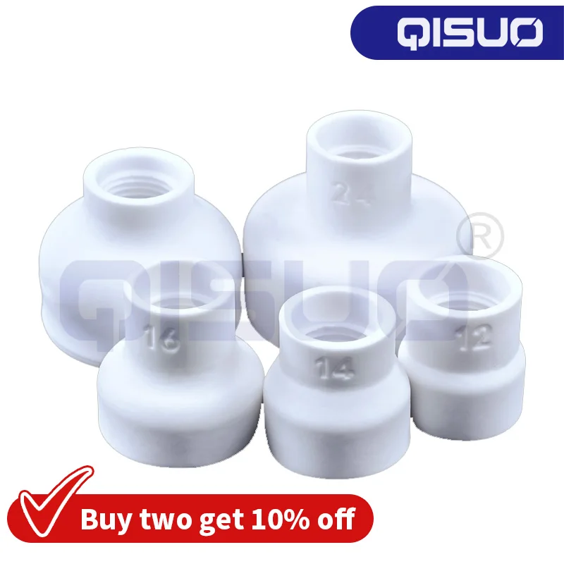 

WP17 18 26 white Ceramic Tig Welding Cups for Tig consumables Torch equipment