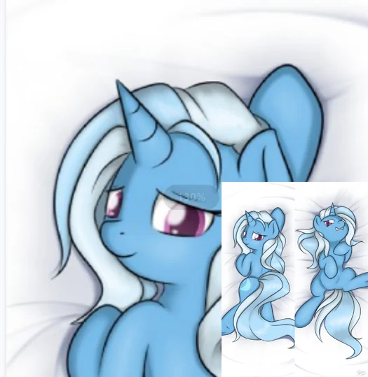 Dakimakura Anime SkyDreams Unicorn MLP Furry Double Sided Print Life-size Body Pillow Cover