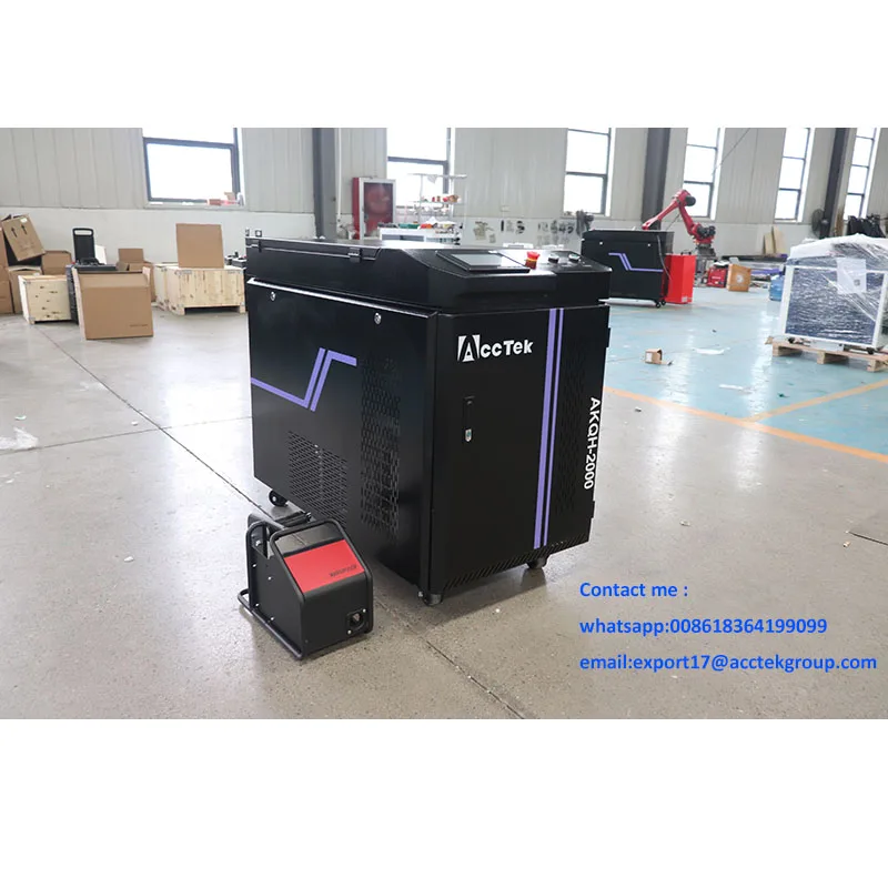 

Portable 3 IN 1 Water Cooled Laser Cleaning Machine 1500w 2000w 3000W Handheld Fiber Laser Welding Machine For Welding Metal