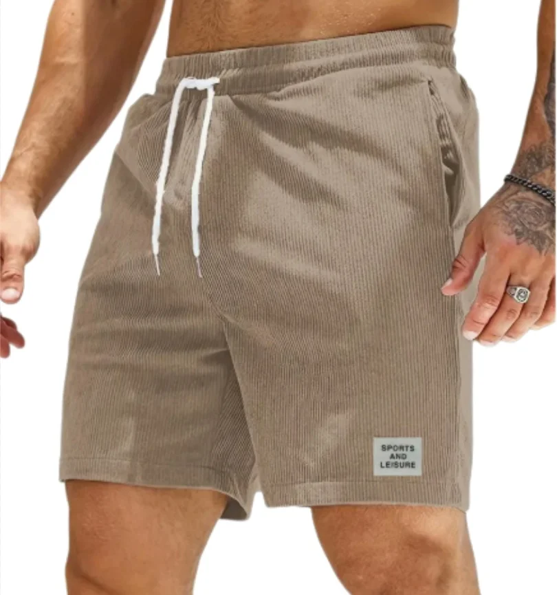 

Новое поступление, летние спортивные шорты, мужская новая удобная одежда с эластичной резинкой на талии, мужские дышащие короткие брюки, повседневные шорты для мужчин