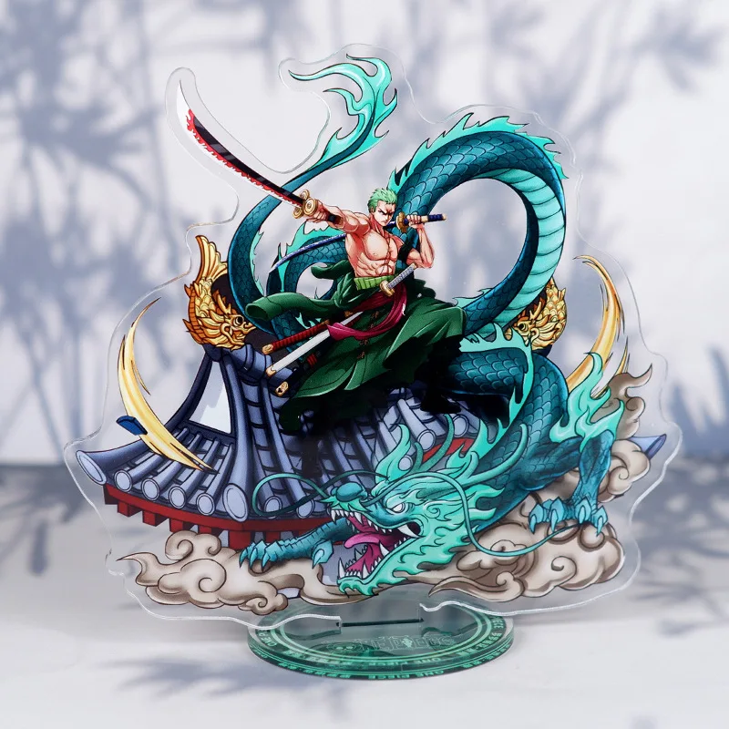 One Piece Acrylic Action Figures Luffy Zoro Ace 150mm