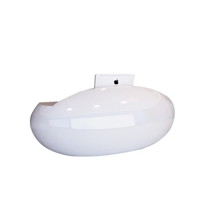 

Paint special-shaped front desk modeling reception desk creative welcome desk barber shop cashier modeling beauty salon counter