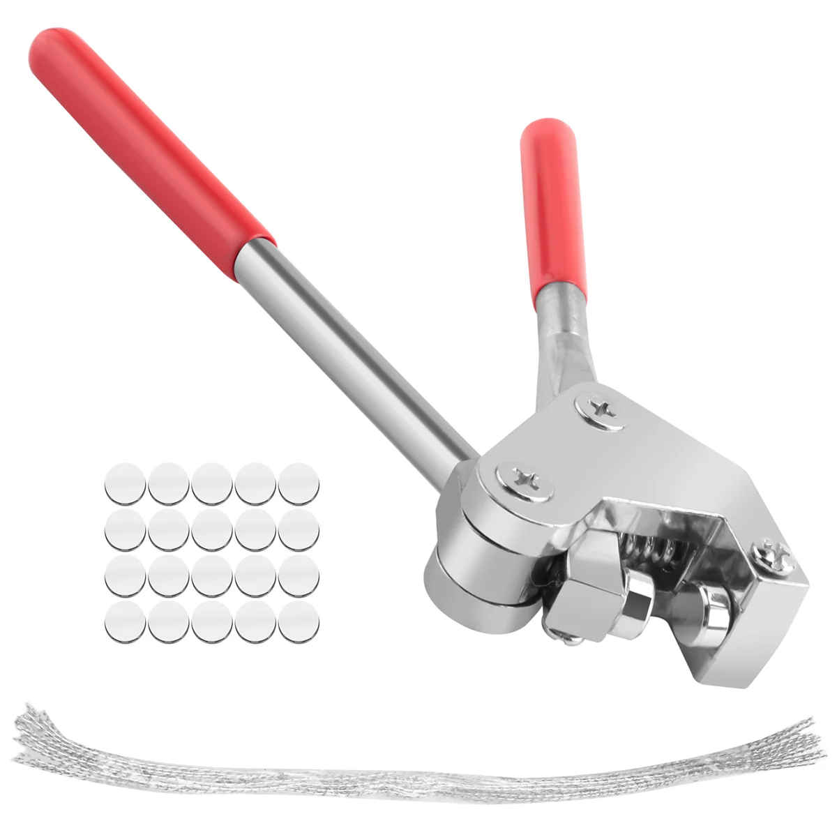 Plier 20Pcs 10x5Mm Sealed Beans Sealing Wire Lead Seal Sealing Pliers Calipers For Seal Water Meter Anti-Theft Sealing