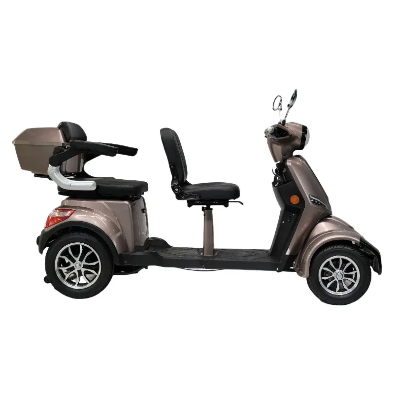 

Новая модель Den Pika-XL Professional Producent M в Китае Электрический самокат для пожилых людей с двумя сиденьями Electric Leis