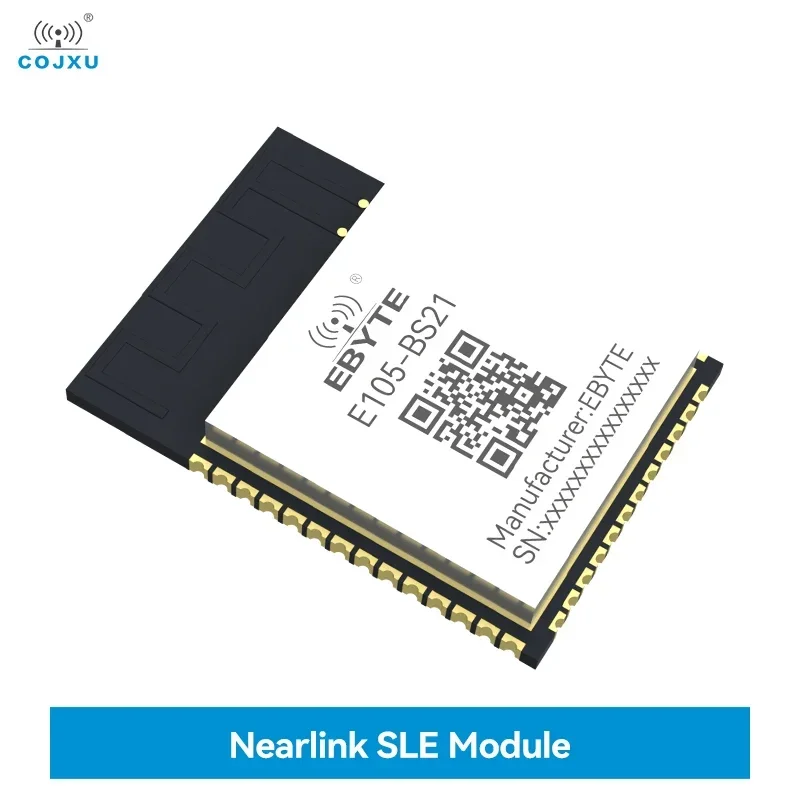 NearLink SLE Module BS21 Chip 2.4GHz BLE5.2 Wireless Transmission COJXU E105-BS21 Series Long Distance Cost-Effective