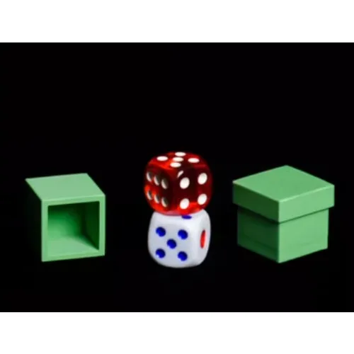 German Dice By Hernan Maccagno Street Magic Tricks Illusions Gimmicks Close up Magic Props Magician Bar Trick Comedy Magie Toys