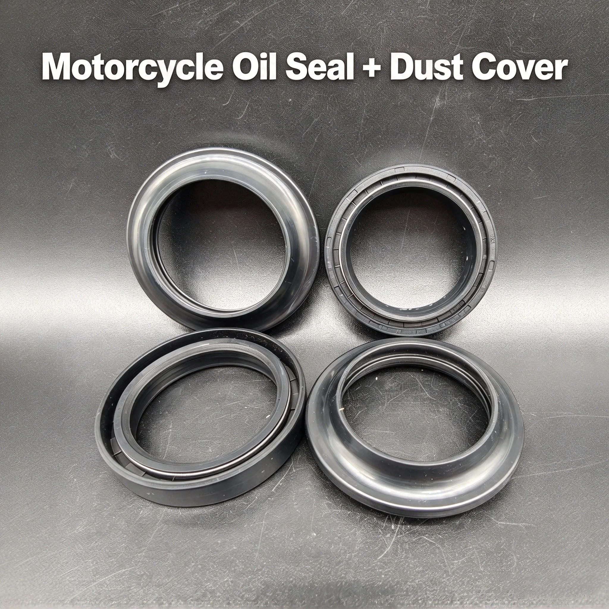Front Shock Absorber Oil Seal for BMW K75S 1993-1995 K750RT 1991-1996 R80R 1991-1995 R100R 1991-1996 R1200S 2004-2006
