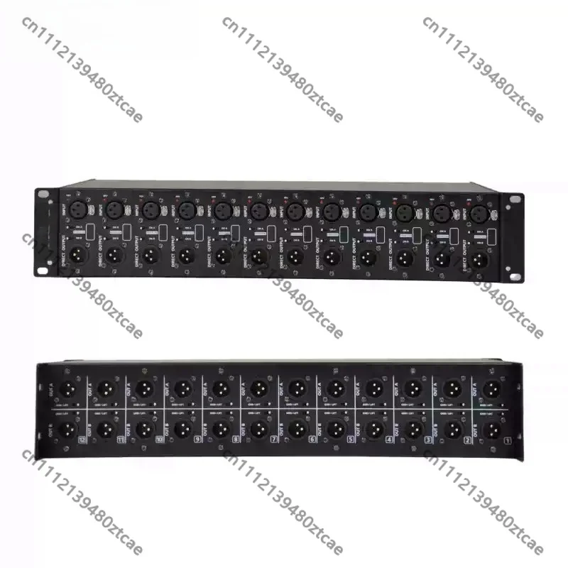 Audio Distribution Unit Supporting Plug & Play And Hot Swap, For Live Event Engineering And Band Use