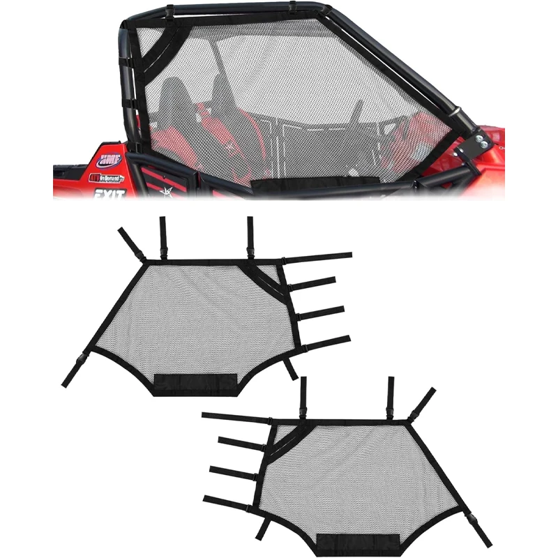 

RZR XP 1000/570/800/900 Mesh Net Upper Door 2014-2022 Scratch Resistant UV-Resistant RZR Window Protection Net for 2-Seater