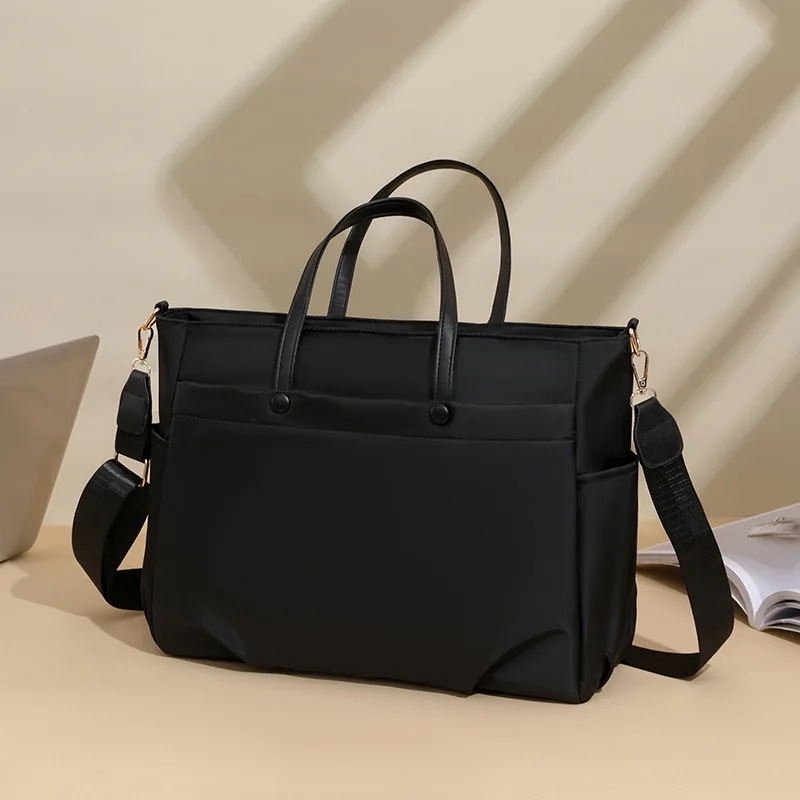 

Laptop bag, new fashionable women's handbag, large capacity briefcase, shoulder bag, crossbody bag Gym bags Auxiliary bag
