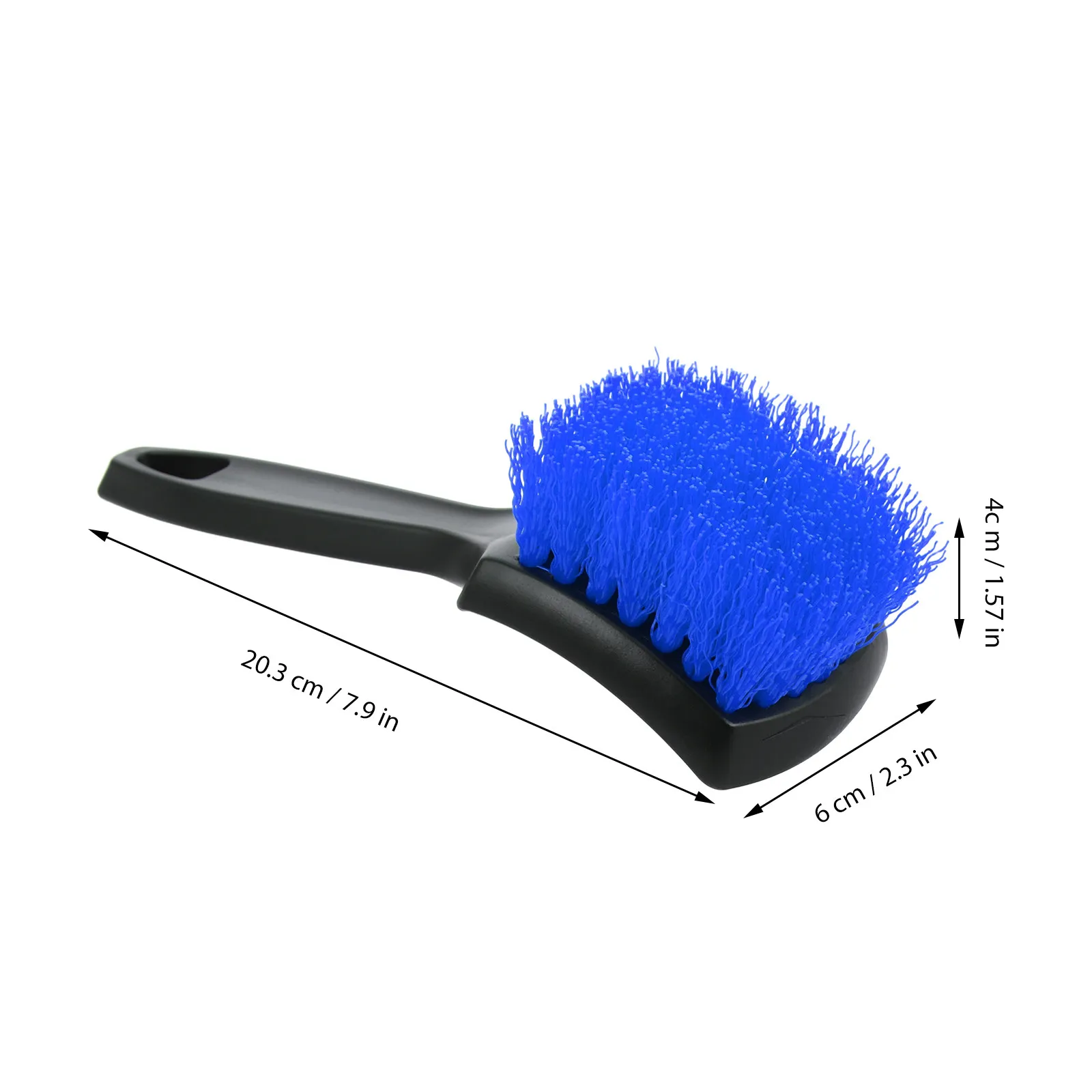 Car Carpet Cleaning Brush Multi Function Cleaner Sturdy Bristles Ergonomic Handle for Interior Upholstery Floor Mat Detailing