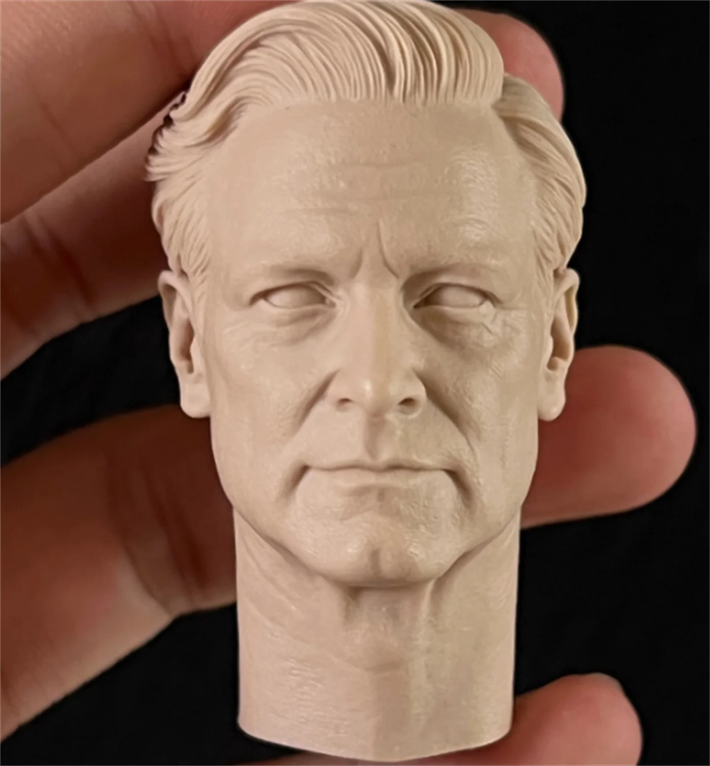 Colin Firth Male Head Carving 1/6  Agent  Actor  Sculpt   painted / unpainted Toys Model for 12'' Action Figure Body