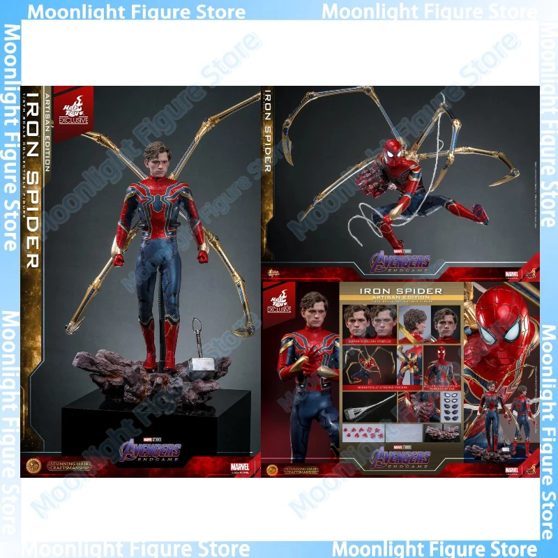 

В наличии: HotToys MMS761 MMS762AE Железный Человек-Паук 1/6, фигурка солдата, анимационная фигурка, игрушка, подарок, модель для коллекции