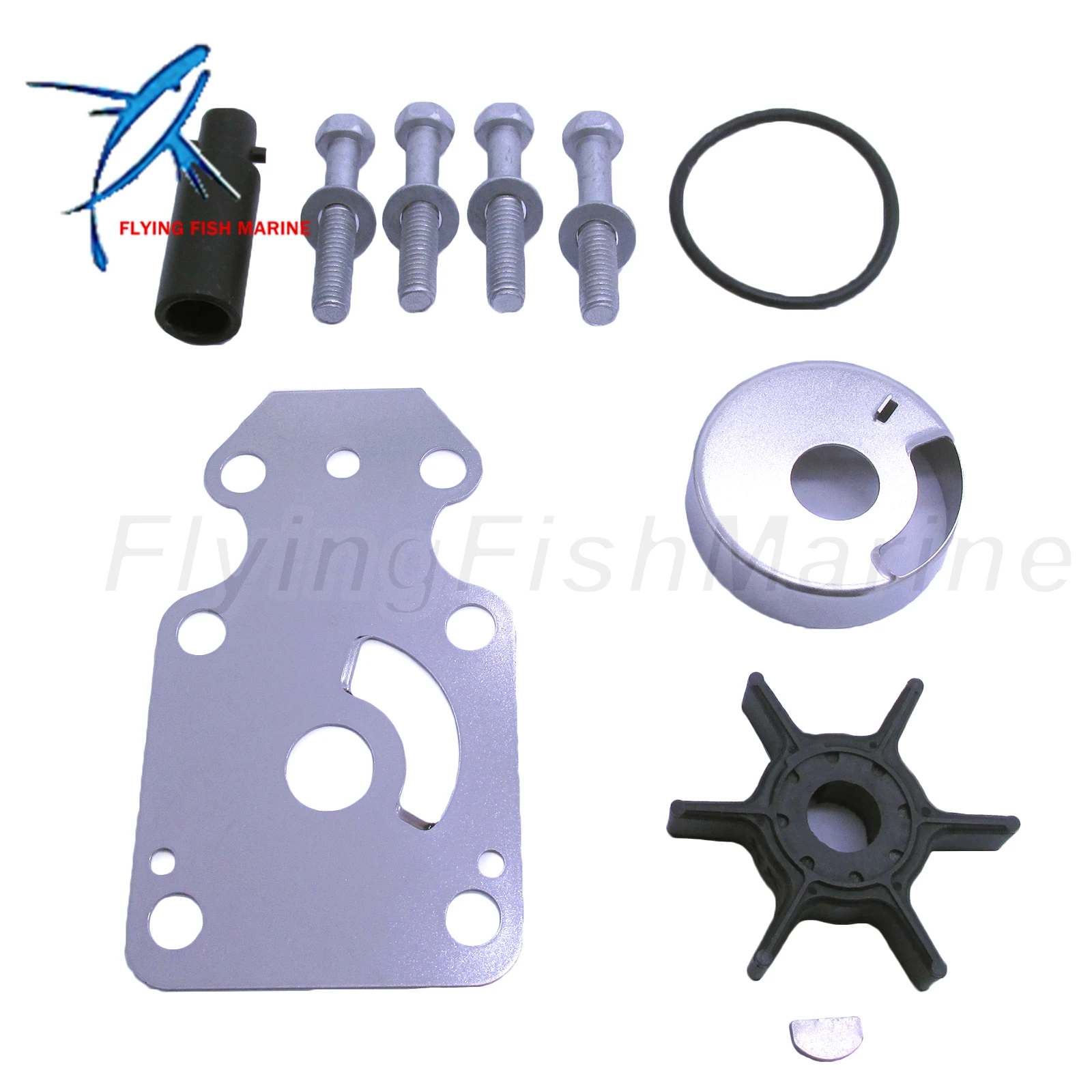 Outboard Engine 68T-W0078-00 68T-W0078-01/02 18-3450 Water Pump Repair Kit for Yamaha 6HP 8HP 9HP F6 F8 F9.9