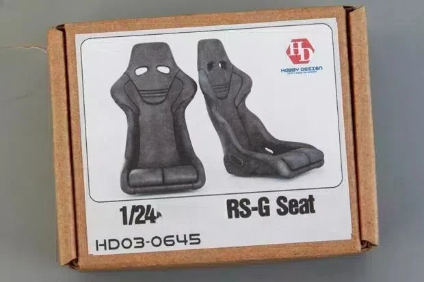 HobbyDesign 1:24 RS-G Seat Model HD03-0645 Modifying and Assembling Model Accessories